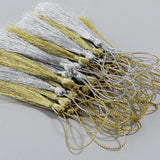 30pcs Rayon Thread Silk Tassels for Jewelry Making Charms