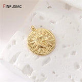 14K Plated Evil Eye Charms for DIY Jewelry Making