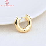 4PCS 20.5x5MM 26.5x5MM Stainless Steel Round Earrings Hoop DIY Jewelry Findings