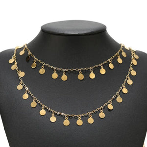 1M Stainless Steel Charm Chains for DIY Anklet Necklace Making
