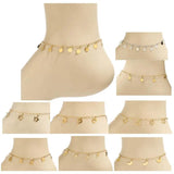 1M Stainless Steel Charm Chains for DIY Anklet Necklace Making