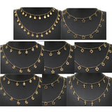 1M Stainless Steel Charm Chains for DIY Anklet Necklace Making