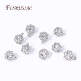 18K Plated Zircon Charms Pendants High DIY Jewelry Making Supplies