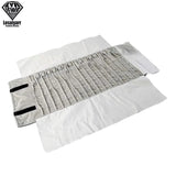 Velvet Travel Jewelry Roll Bag Organizer for Necklace Chain Bracelet