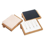 Bamboo Jewelry Necklace Rack Holder