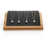 Bamboo Jewelry Necklace Rack Holder