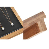 Bamboo Jewelry Necklace Rack Holder