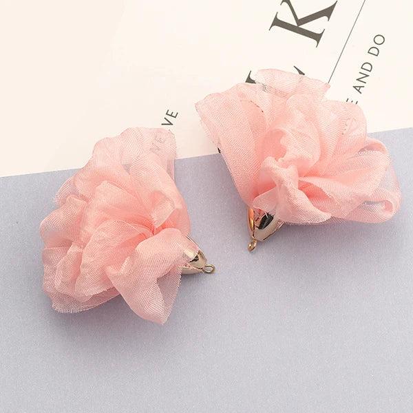 DIY Flower Pendant Hand Accessories Copper Metal Charms