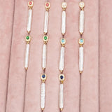 18k Plated Rhodium Copper Charms for DIY Earrings