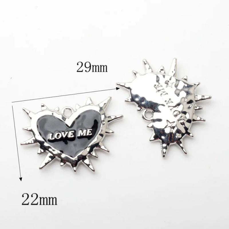 10Pcs Retro Bowknot Cat Paw Charms for DIY Earrings Bracelets