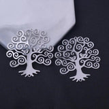 10pcs Life Tree Connectors 43*46mm Big Trees Pendant Charms