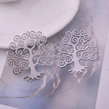 10pcs Life Tree Connectors 43*46mm Big Trees Pendant Charms