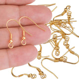 50pcs Stainless Steel Earrings Clasp Hook for Jewelry Making Supplies