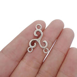 30pcs Celtic Knot Triskele Triskelion Charms for Jewelry Making