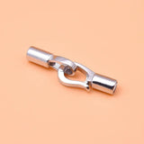 925 Silver Pearl Buttonhead Jewelry Clasp Bracelet Necklace Buckle