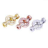 CZ Closure Fastener Clasps for DIY Jewelry Making