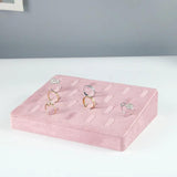 Pink Velvet Ring Ornaments Display Stand - High-End Jewelry Display Props