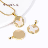 18K Plated Butterfly/Heart Pendants Charms for Jewelry Making
