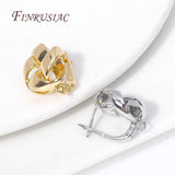 18K Plated Metal Round Earwires Earring Fasteners Hooks DIY Women Ear Jewelry