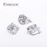 18K Plated Metal Round Earwires Earring Fasteners Hooks DIY Women Ear Jewelry