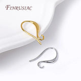 18K Plated Rhodium Earring Hooks DIY Jewelry Accessories