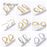 18K Plated Rhodium Earring Hooks DIY Jewelry Accessories