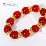 8MM 18K Brass Filigree Bead Caps for Beading Jewelry DIY