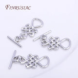 18k Plated End Beads OT Clasp For DIY Jewellery Crafts