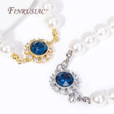 18K Plated Zircon Inlay Round Connect Charms Pendants