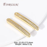 18K Plated Bracelet Accessories with Zircon Spacer Bead