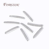 18K Plated Bracelet Accessories with Zircon Spacer Bead