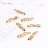18K Plated Spacer Beads Brass Tube Beads DIY Jewelry Making Supplies