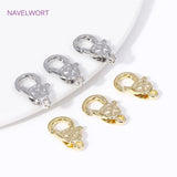 18K Plated Lobster Clasps Fasteners for DIY Jewelry Making
