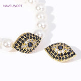 18K Plated Zircon Spacer Bead for DIY Jewelry Making