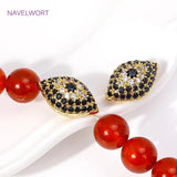 18K Plated Zircon Spacer Bead for DIY Jewelry Making