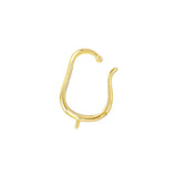 Brass Plating Ear Buckle Earring DIY Jewelry Making Supplies