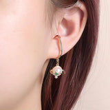 Brass Plating Ear Buckle Earring DIY Jewelry Making Supplies