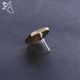 Acrylic Earrings Tube Sleeve Anti-Allergy Safety Pad Protector 8MM