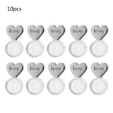 Earring Lifters Heart Love Design Ear Lobe Support