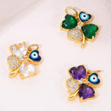 Colorful Cubic Zirconia Lemon Charms for Jewelry Making