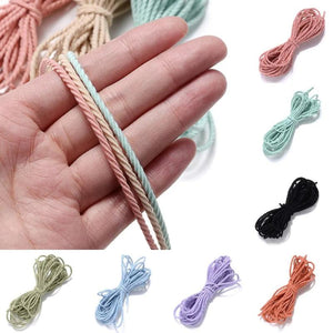 High-Quality 2.5mm Elastic Band 5M MultiColors