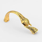 3PCS Snake Head Half Cuff Bracelet Clasp for 5mm Leather Cord DIY Jewelry