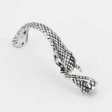 3PCS Snake Head Half Cuff Bracelet Clasp for 5mm Leather Cord DIY Jewelry