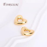 Hollow Heart Pendant Charms 18K Plated Brass Findings