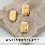 316L Stainless Steel DIY Jewelry Pendants Charms, 4pcs/lot