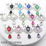 Hand Sewing Crown Pendant Wedding DIY Jewelry Accessories