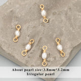 High Natural Pearl Jewelry Making DIY Pendants Pearl Connector
