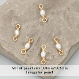 High Natural Pearl Jewelry Making DIY Pendants Pearl Connector