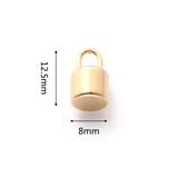5pcs Stainless Steel Key Charms Couple Love Pendants Diy Jewelry Makings