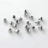 Brass Clip Station Clasps Ball Snap Clasps Jewelry Making Supplies